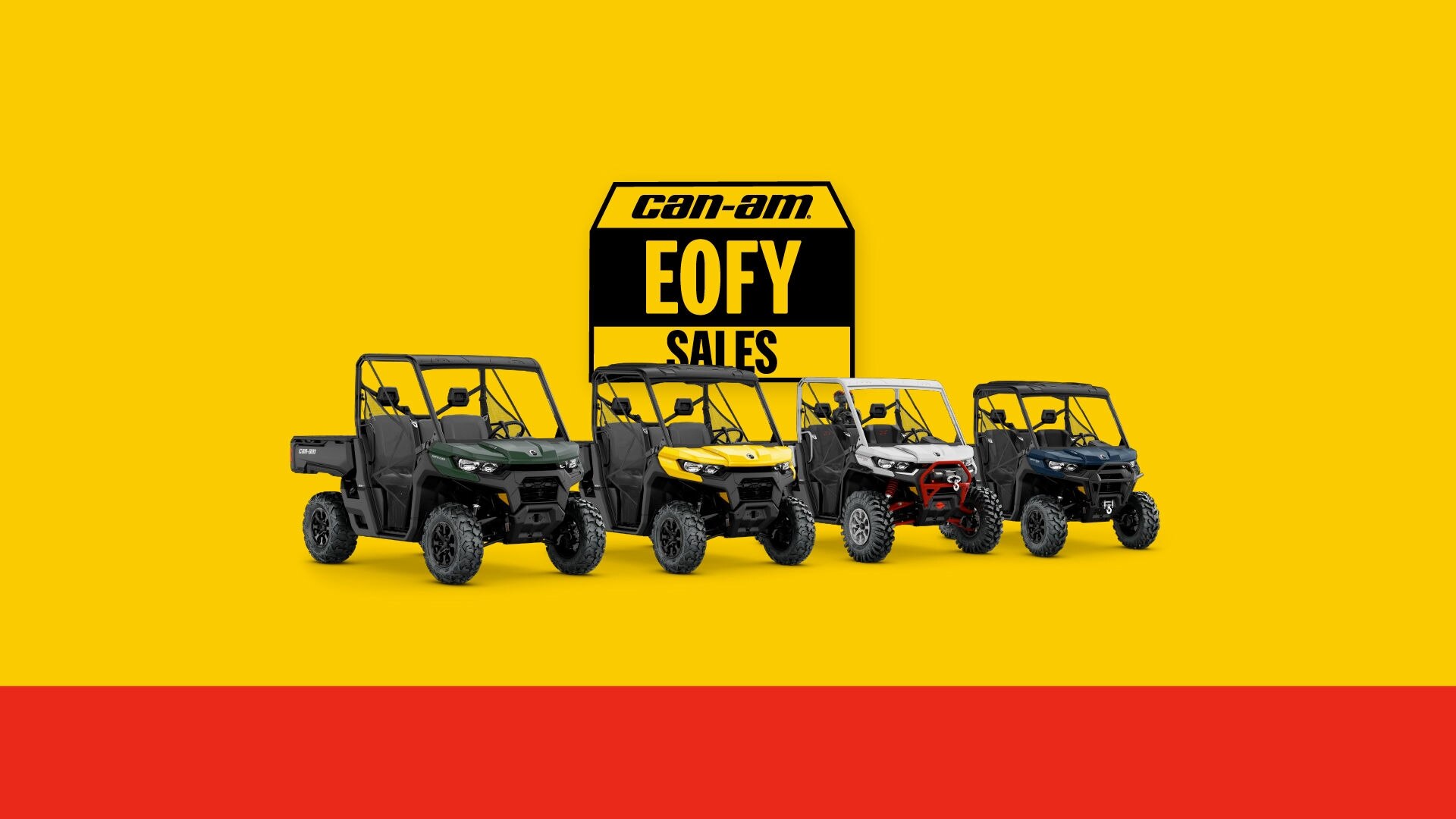 Can-Am End of Financial Year sales event
