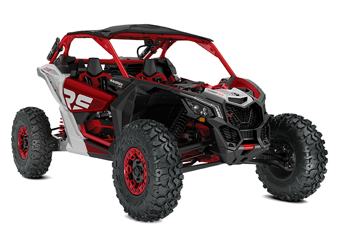 配备 Smart-Shox 的 Can-Am Maverick X3 X rs TURBO RR