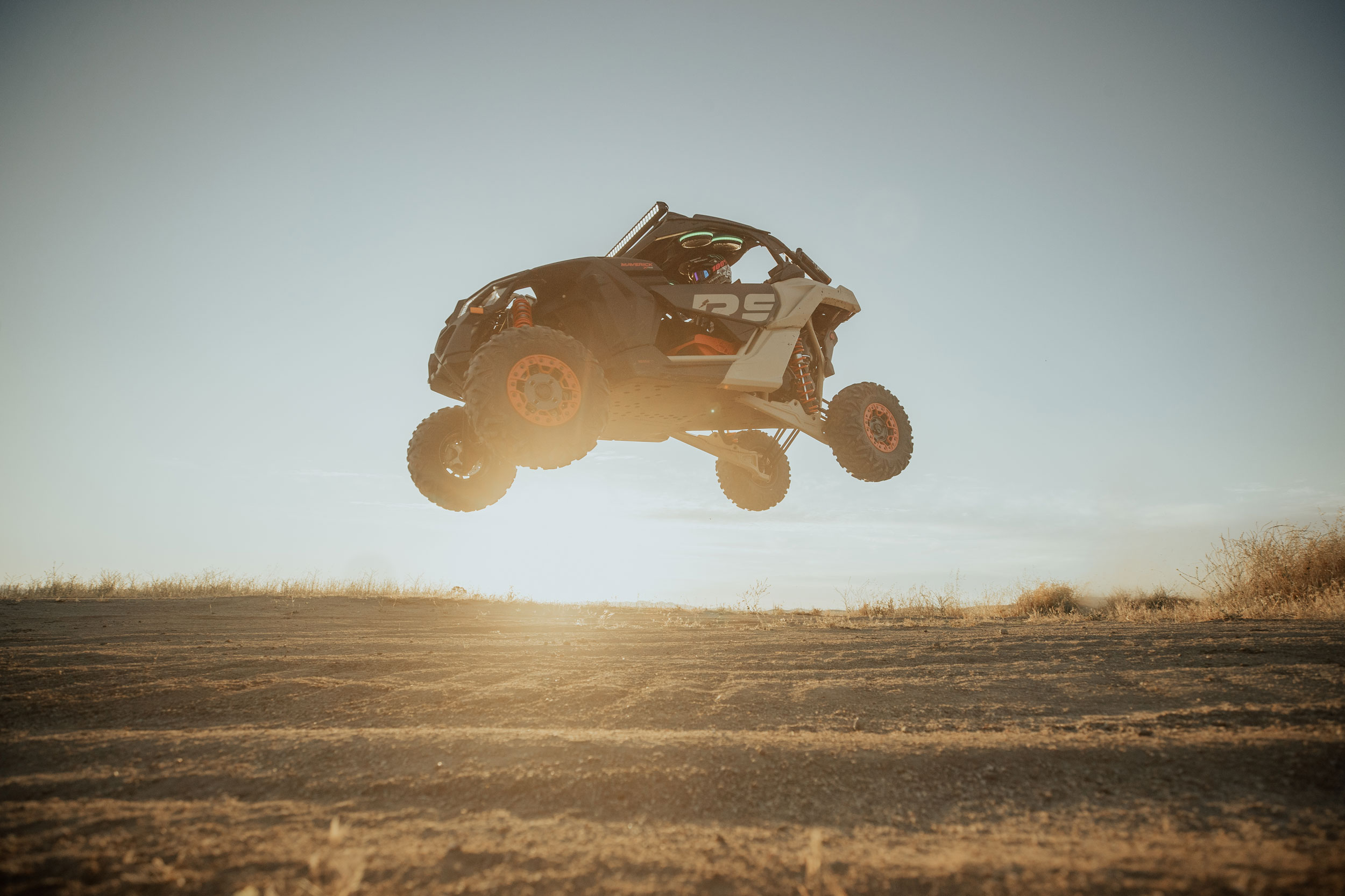 Un Can-Am Maverick X RS side by side vehicle