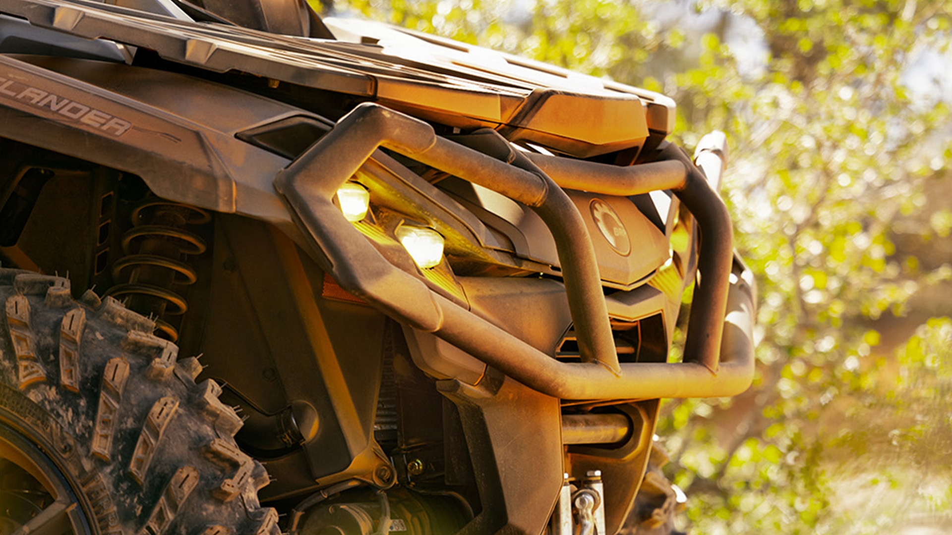 How to adjust ATV shocks on my Can-Am vehicle?