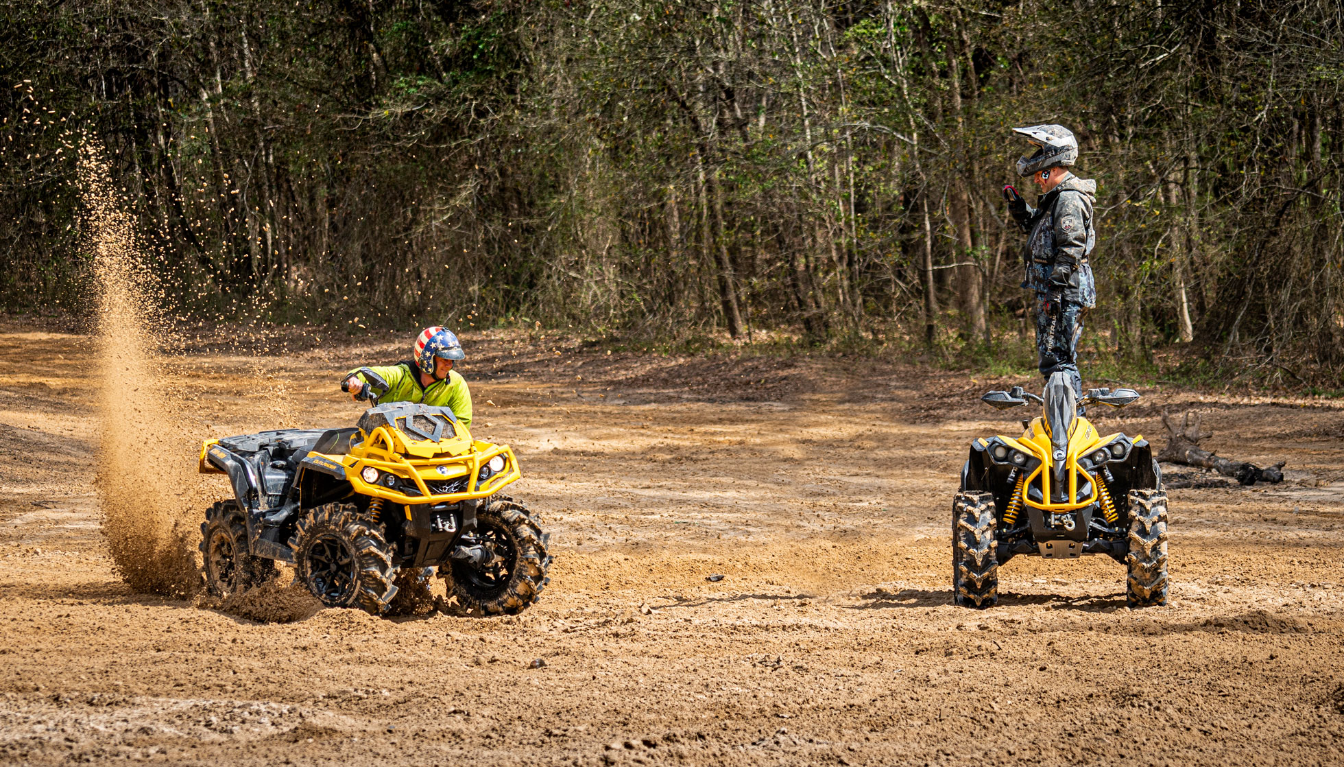 Can-Am Off-Road 2021 X mr ATV mud pit