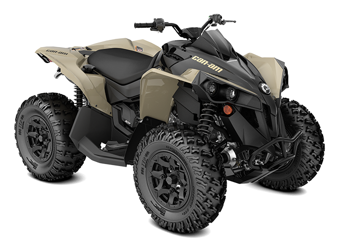 /content/dam/global/en/can-am-off-road/my22/photos/vehicle-lineup/atv/renegade/renegade-std/ORV-ATV-MY22-Can-Am-Renegade-STD-570-Desert-Tan-SKU0004ENA00-34FR-NA.png