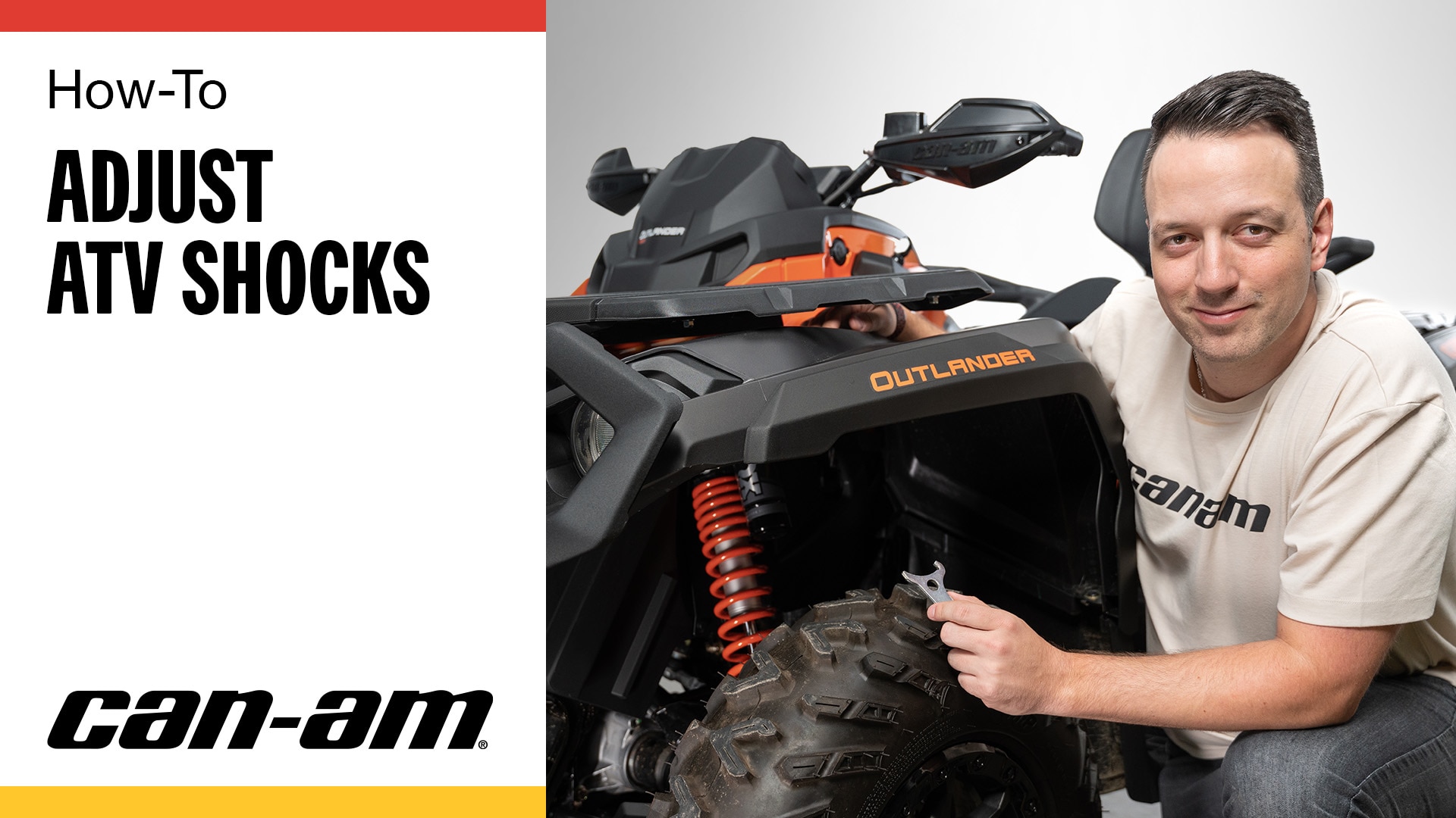 YouTube Thumbnail - How to adjust ATV shocks