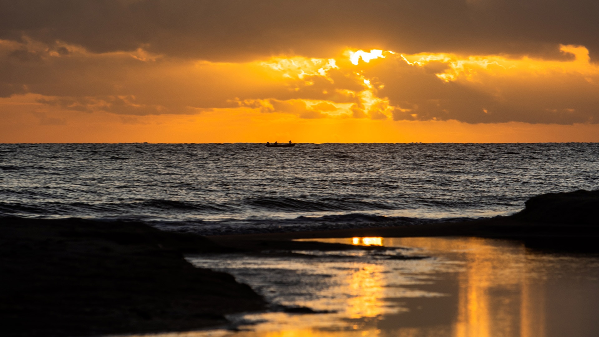 Por do sol em Jericoacoara